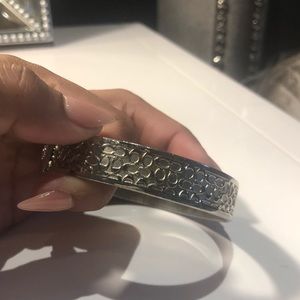 🔥Coach Silver Bangle Bracelet🔥